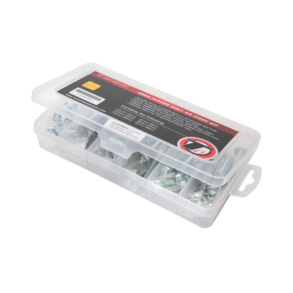 Tusk 8mm Flange Bolt 52 Piece Kit