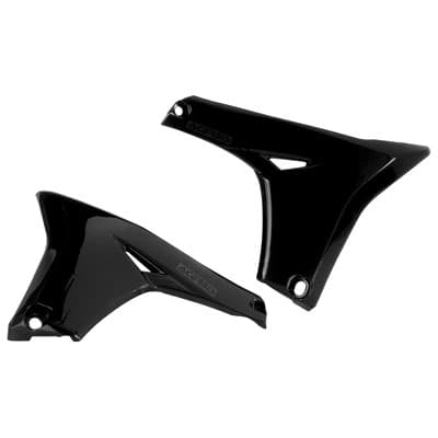 Acerbis Lower Radiator Scoops Black