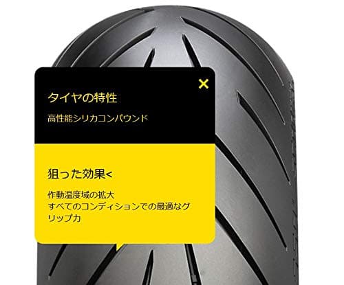 Pirelli TIRE DIABLOROSSO SCOOTER FRONT - Image 21