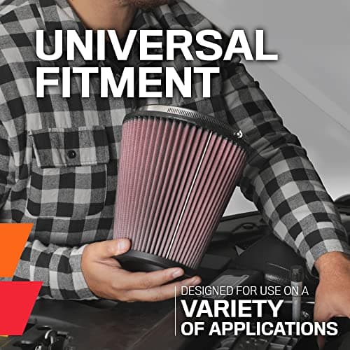 K&N Universal Clamp-On Air Intake Filter - Image 18