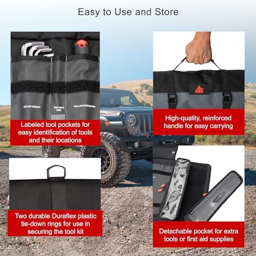 Tusk UTV Tool Roll Kit - Image 11