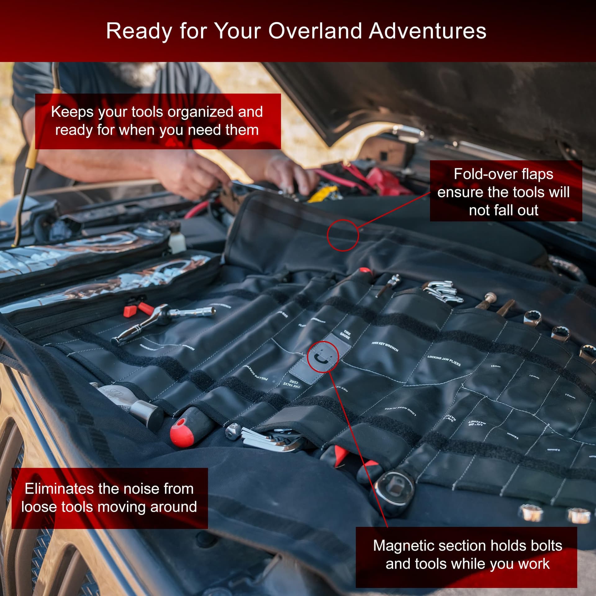 Tusk UTV Tool Roll Kit - Image 13