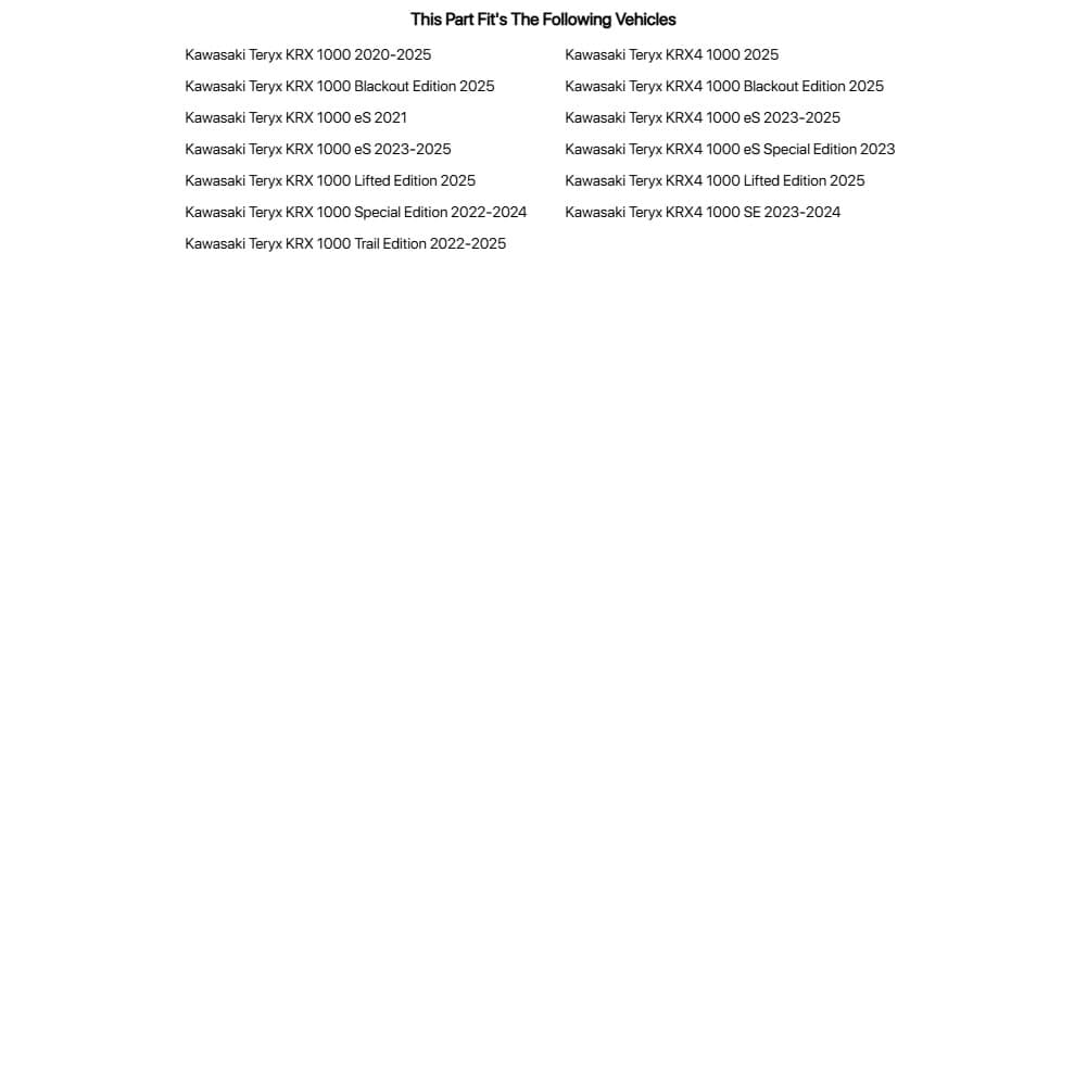 Tusk Removable Half Windshield - Image 55