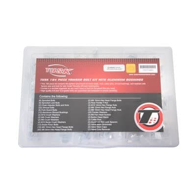 Tusk 184 Piece Bolt Kit W/ Aluminum Bushings - Image 2